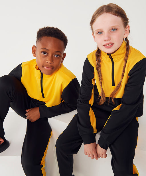 Kids ¼-tracksuit top