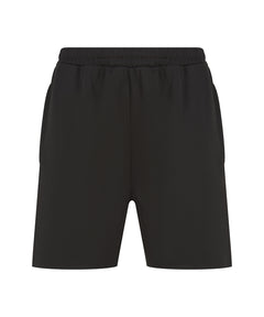 Knitted shorts with zip pockets