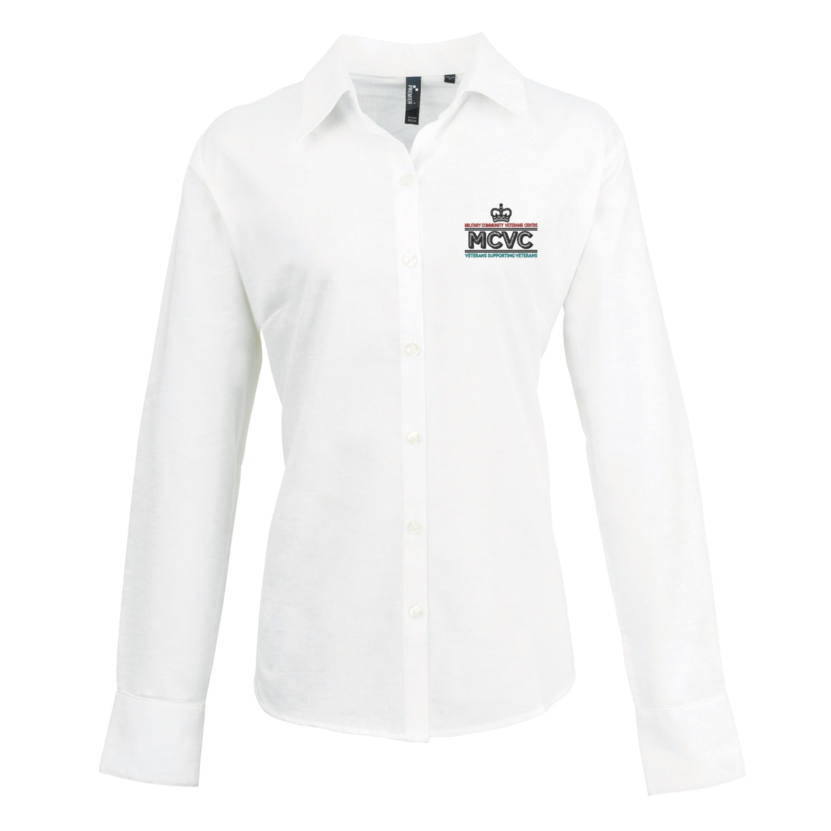 MCVC Women's signature Oxford long sleeve shirt