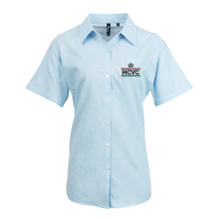 MCVC Women's signature Oxford short sleeve shirt