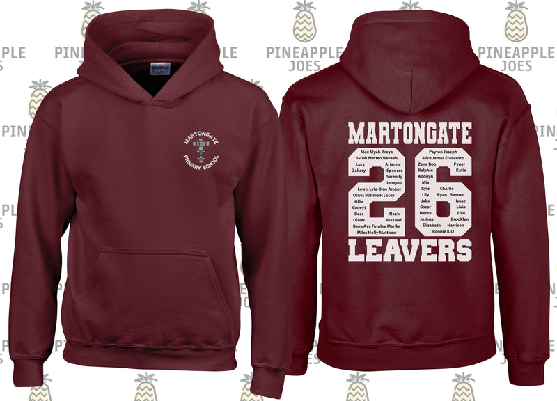 Martongate Primary School - Leavers Hoodie 2026