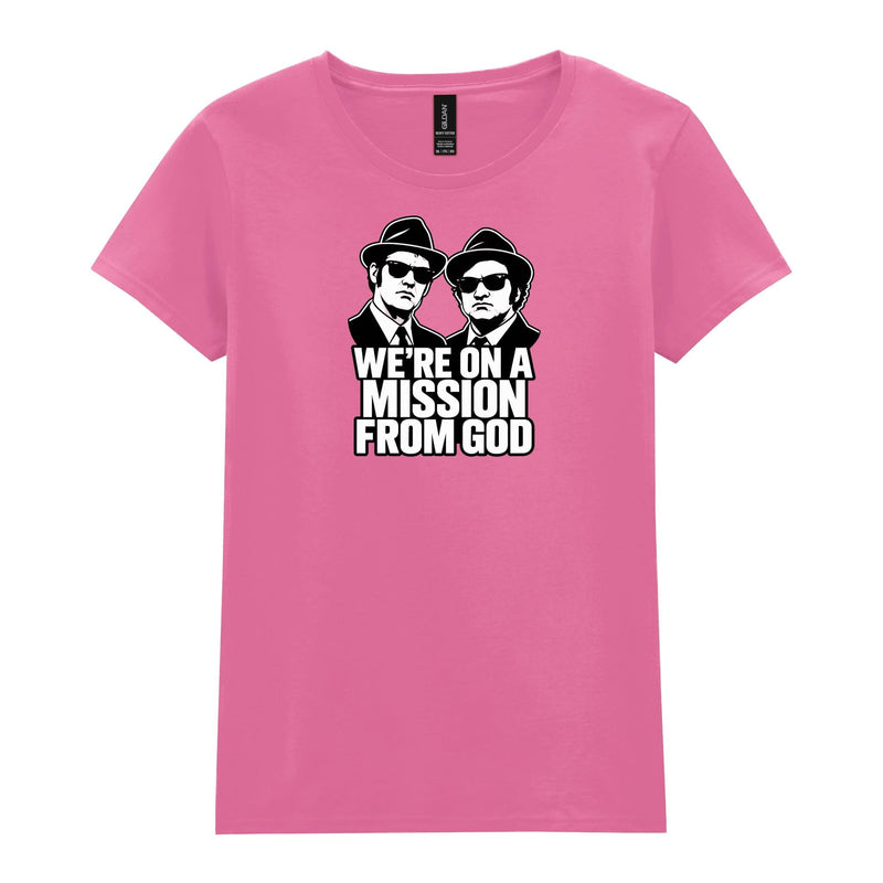 Holy Shirt - Mission From God Womens T-Shirt