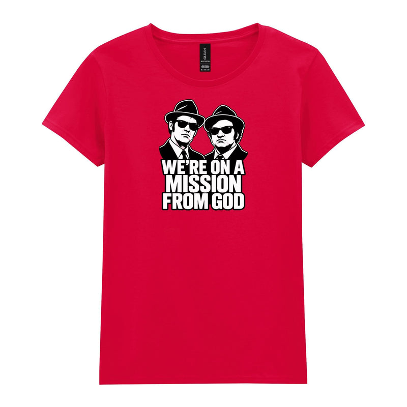 Holy Shirt - Mission From God Womens T-Shirt