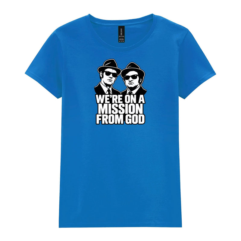 Holy Shirt - Mission From God Womens T-Shirt