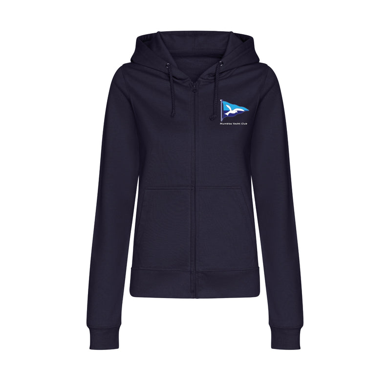 Mumbles Yacht Club Women's Zipped Hoodie