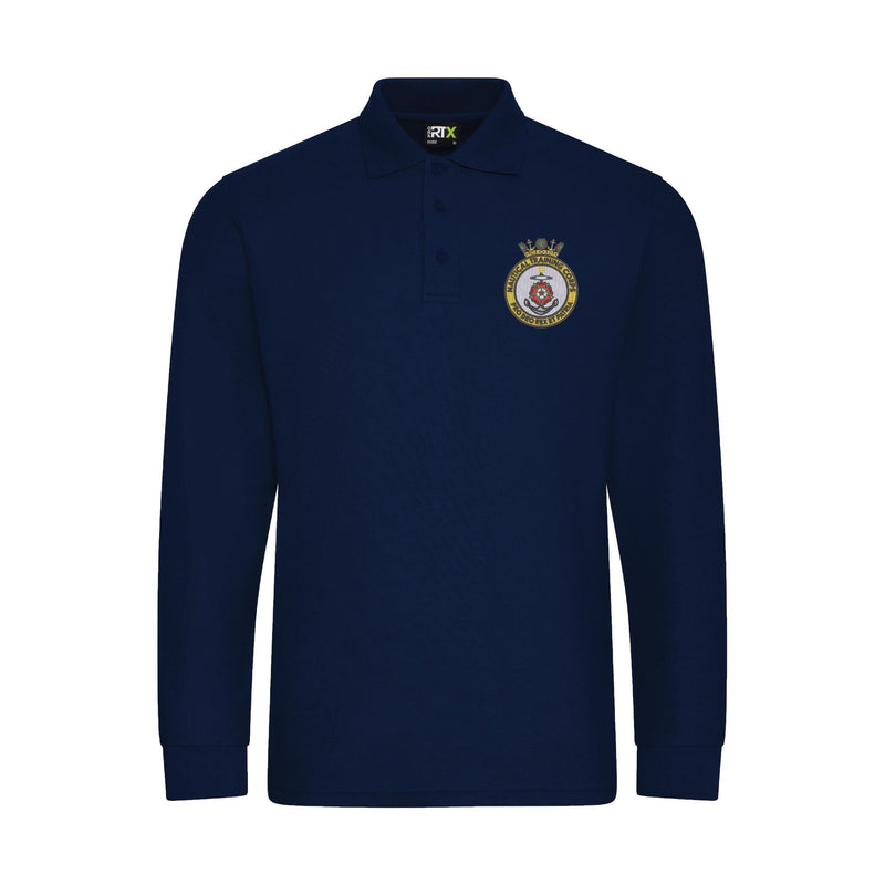 Nautical Training Corps Long Sleeve Polo Shirt