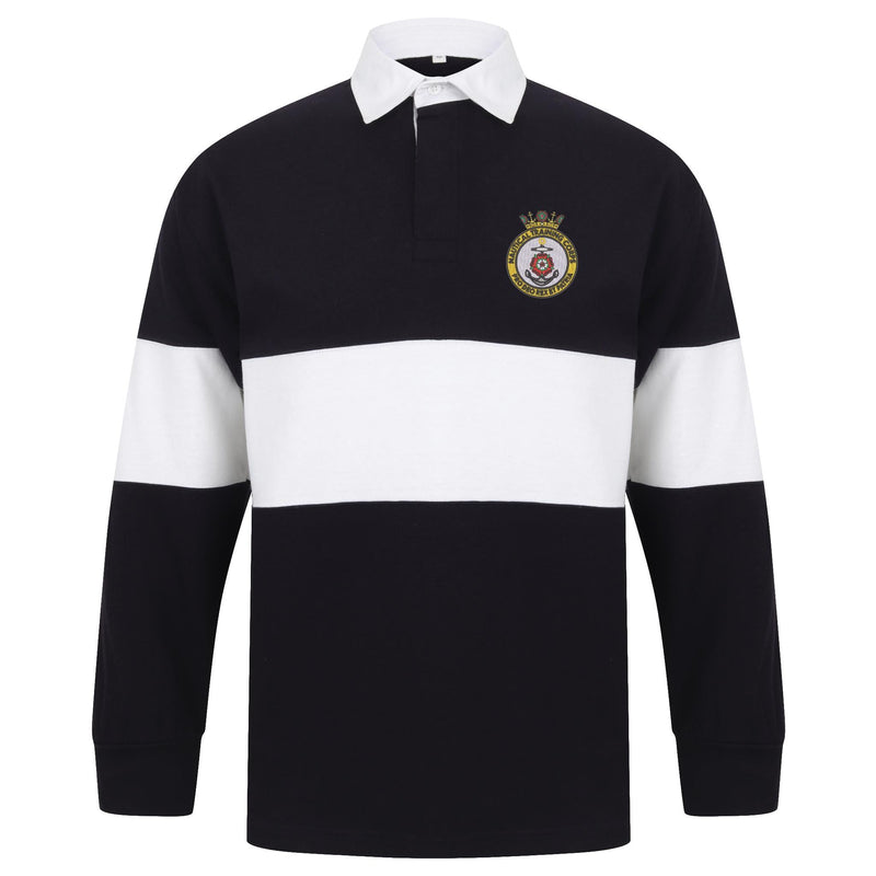 Nautical Training Corps Long Sleeve Panelled Rugby Shirt