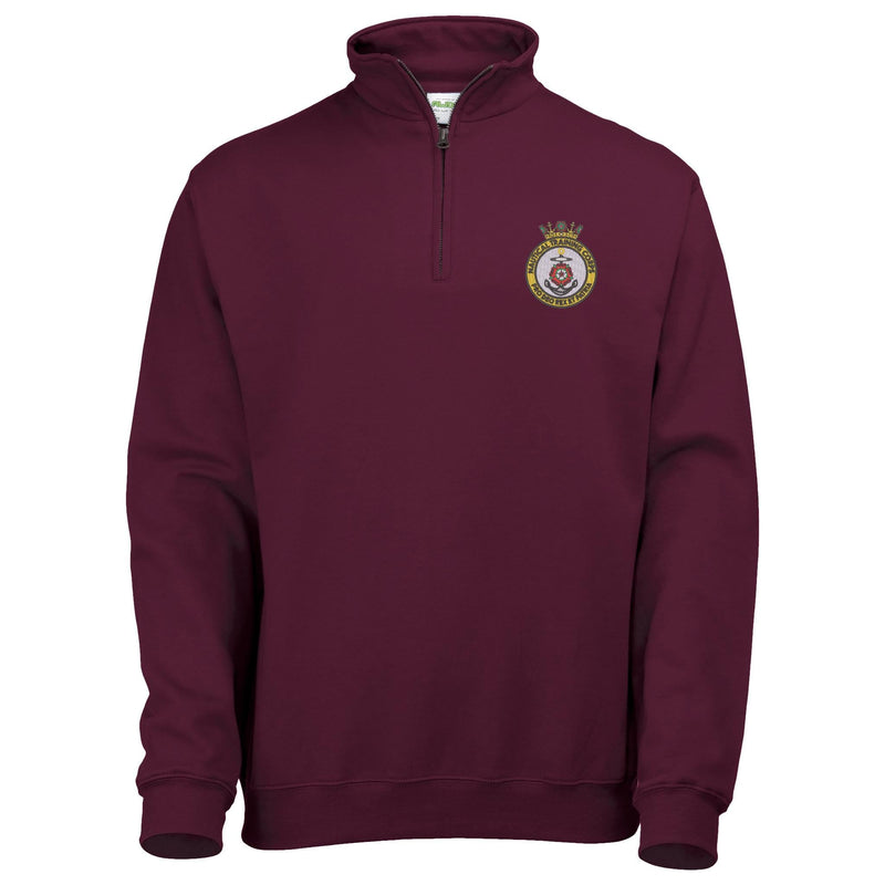 Nautical Training Corps Quarter Zip Sweatshirt