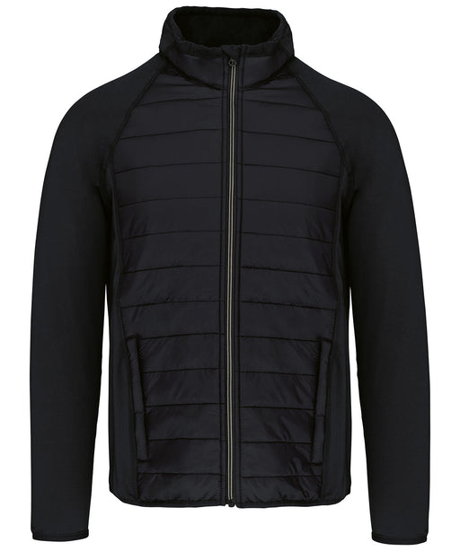 Dual-fabric sports jacket