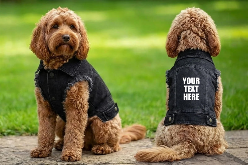 Personalised Dog’s Denim Jacket - Portman and Pooch
