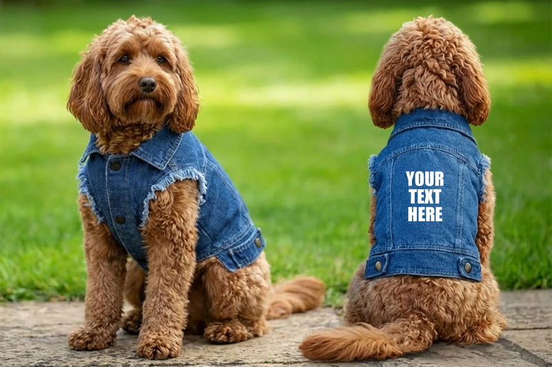 Personalised Dog’s Denim Jacket - Portman and Pooch