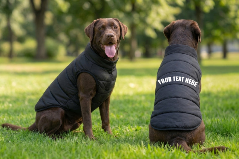 Personalised Dog’s Puffer Jacket - Portman and Pooch