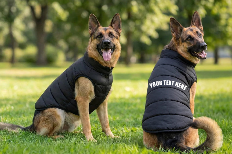 Personalised Dog’s Puffer Jacket - Portman and Pooch
