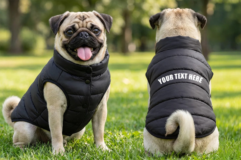 Personalised Dog’s Puffer Jacket - Portman and Pooch