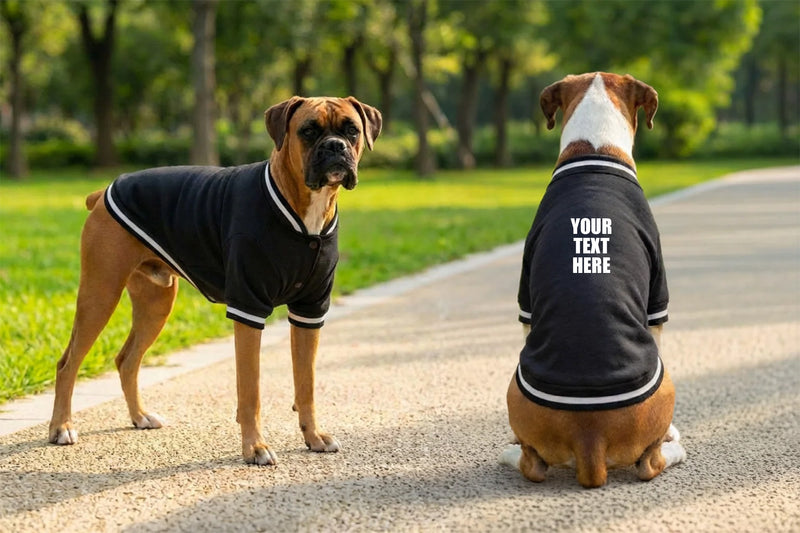 Personalised Dog’s Varsity Jacket - Portman and Pooch