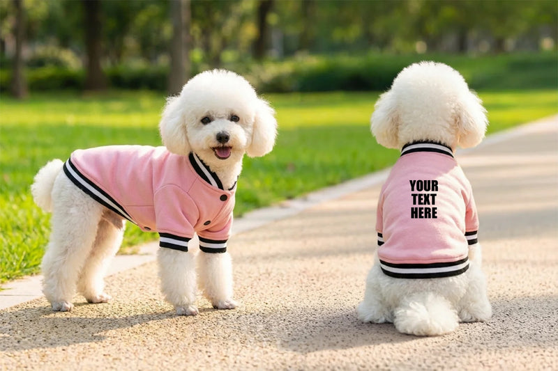 Personalised Dog’s Varsity Jacket - Portman and Pooch
