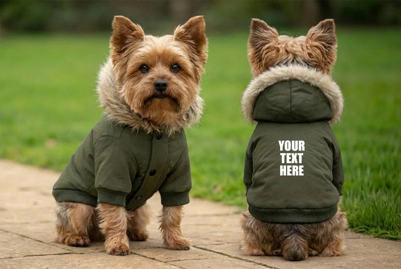 Personalised Dog’s Parka Jacket - Portman and Pooch