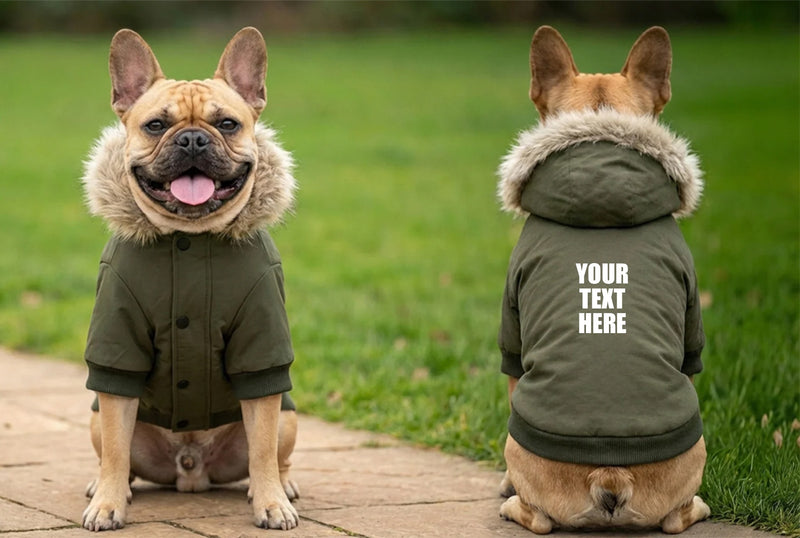 Personalised Dog’s Parka Jacket - Portman and Pooch