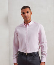 Cotton-rich Oxford stripes shirt 