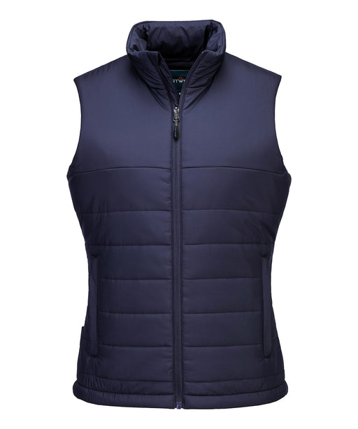 Women’s professional insulated baffle gilet (S607)