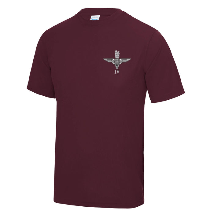 Parachute Regt - 4 Para Polyester T-Shirt