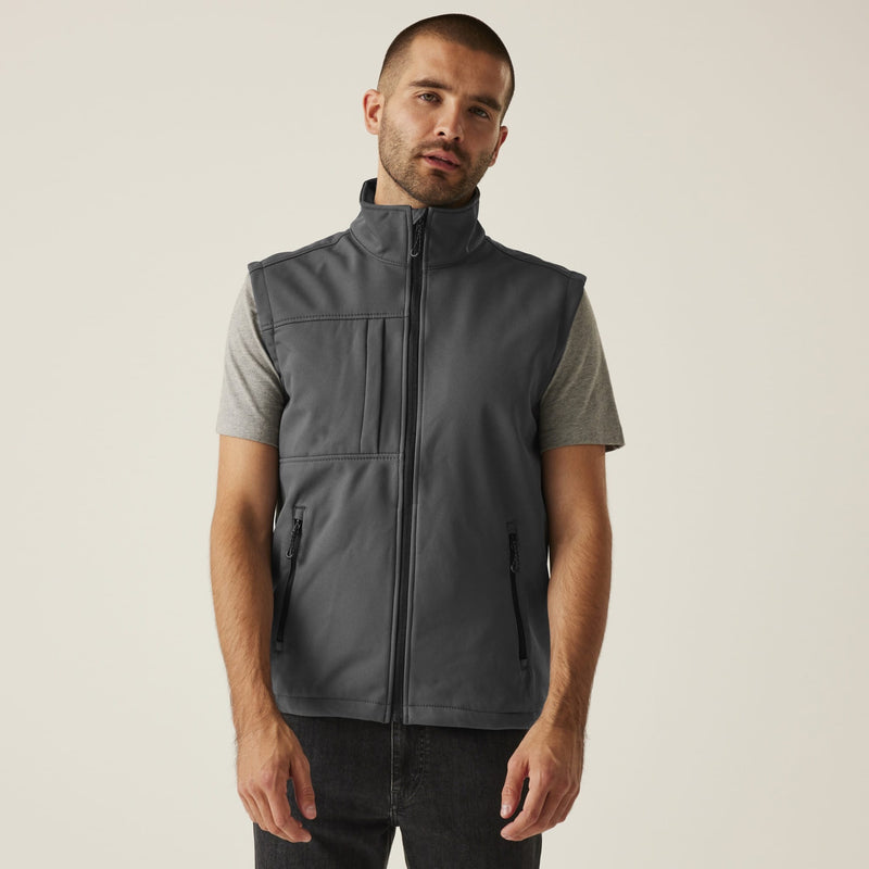 Softshell Gilet Personalised Outerwear Quote