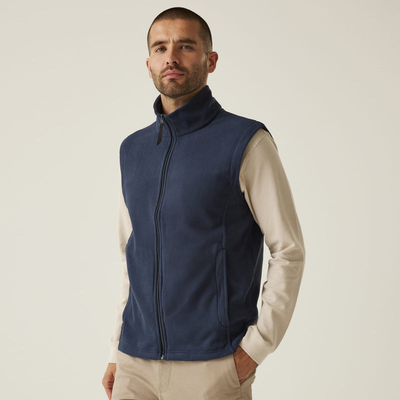 Fleece Gilet Personalised Outerwear Quote