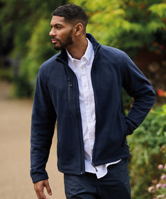 Honestly Made recycled full-zip fleece