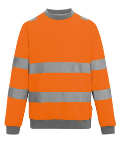 Hi-vis Pro contrast crew neck sweatshirt