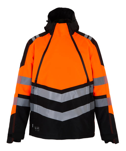 Hi-vis X-Pro waterproof overhead jacket