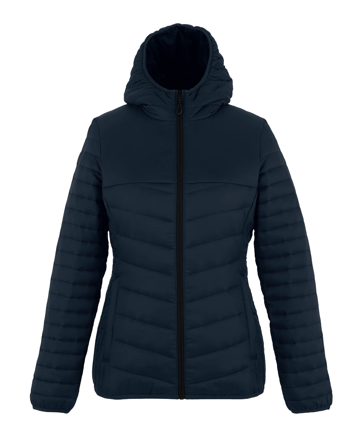 Loftlite women’s hooded baffle jacket