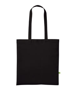 Organic cotton shopper long handle
