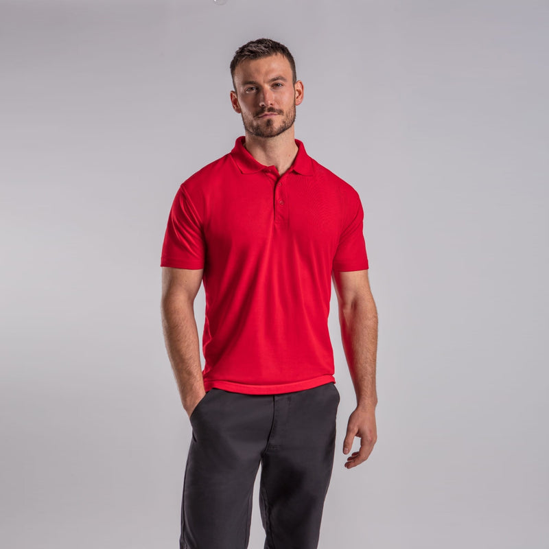 Polyester Polo Shirt Personalised Workwear Quote