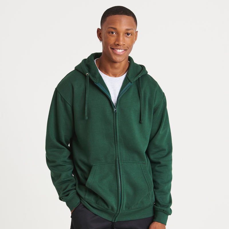 Zipped Hoodie Personalised Workwear Quote