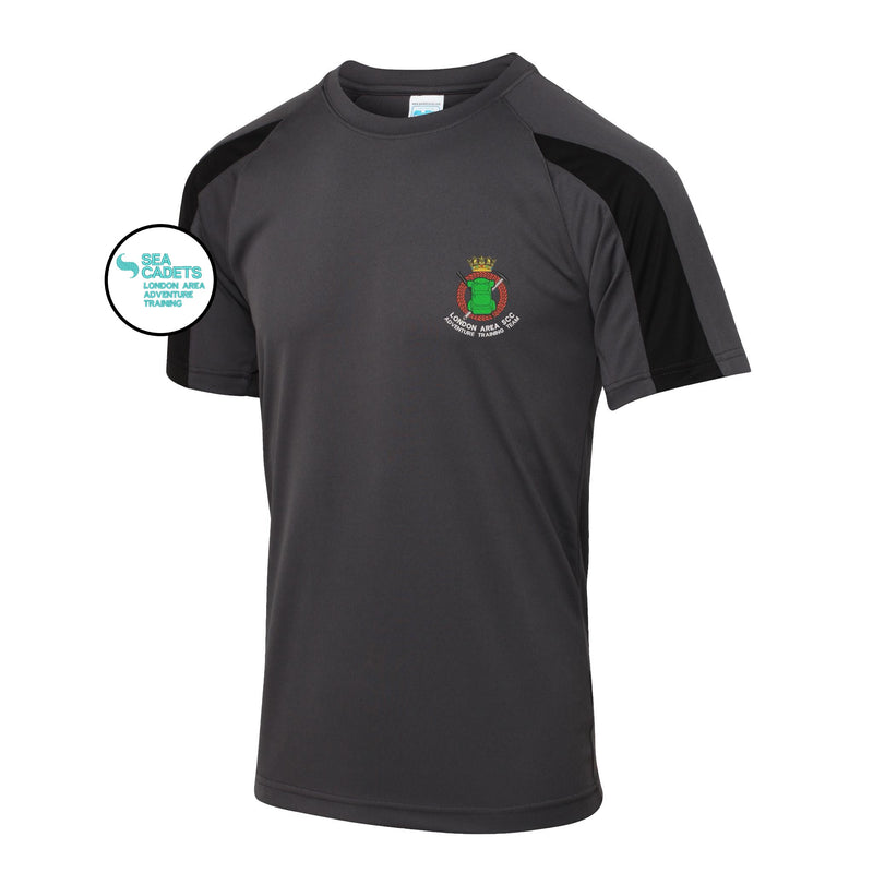 Sea Cadets London Area Adventure Training Contrast Polyester T-Shirt