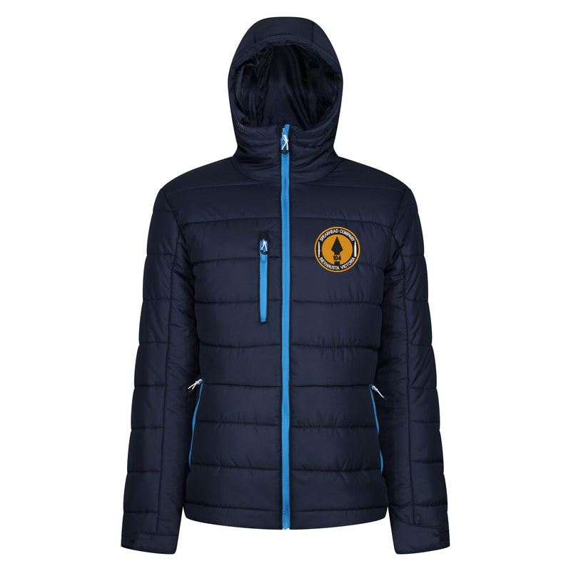 Spearhead Company Hooded Contrast Padded Jacket