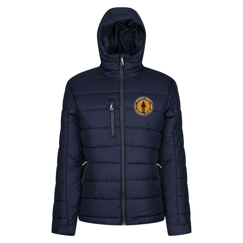 Spearhead Company Hooded Contrast Padded Jacket