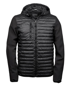 Hooded crossover jacket (9628)