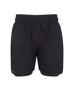 Kids double-layer sports shorts