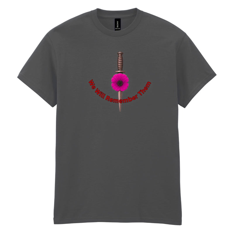 The Squaddie Shop - We Shall Remember Them T-Shirt