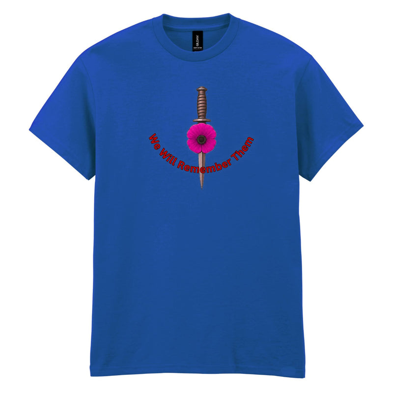 The Squaddie Shop - We Shall Remember Them T-Shirt