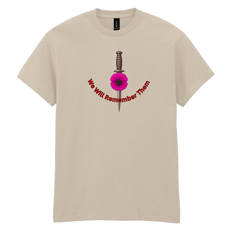 The Squaddie Shop - We Shall Remember Them T-Shirt