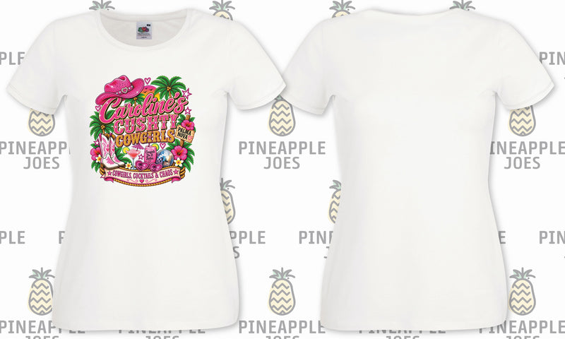 Caroline's Cowgirls Hen Printed T-Shirt