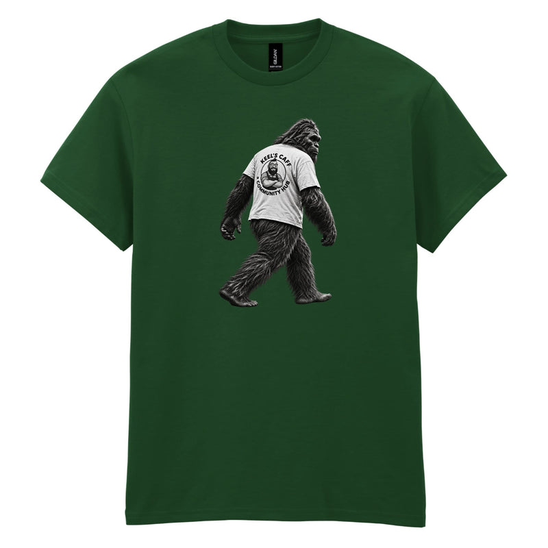 Keel's Caff - Big Foot Cotton T-Shirt
