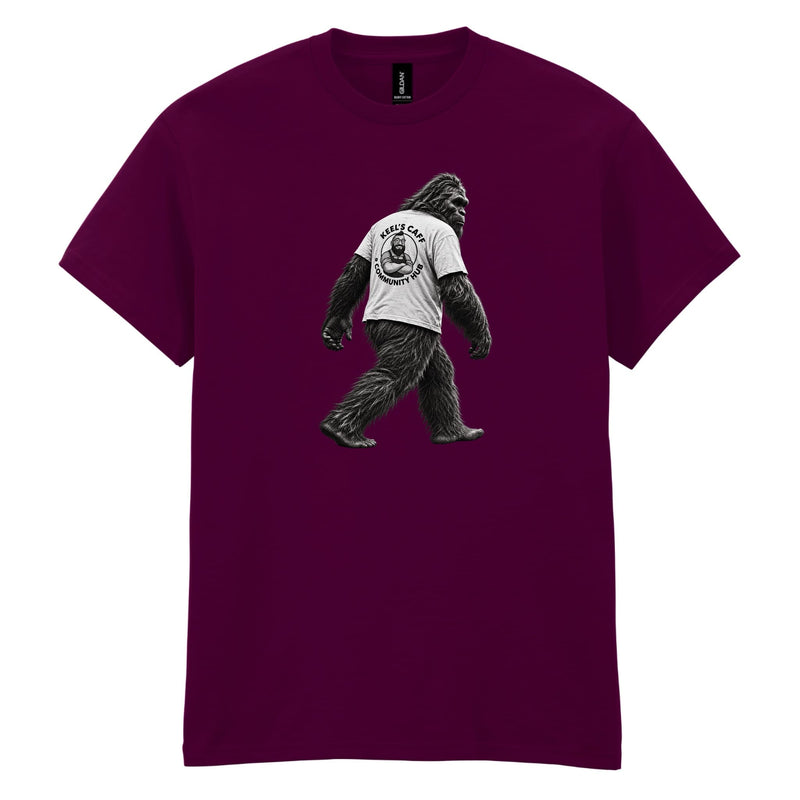 Keel's Caff - Big Foot Cotton T-Shirt