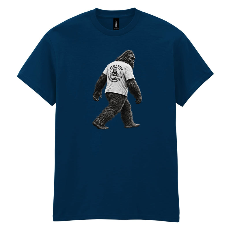 Keel's Caff - Big Foot Cotton T-Shirt