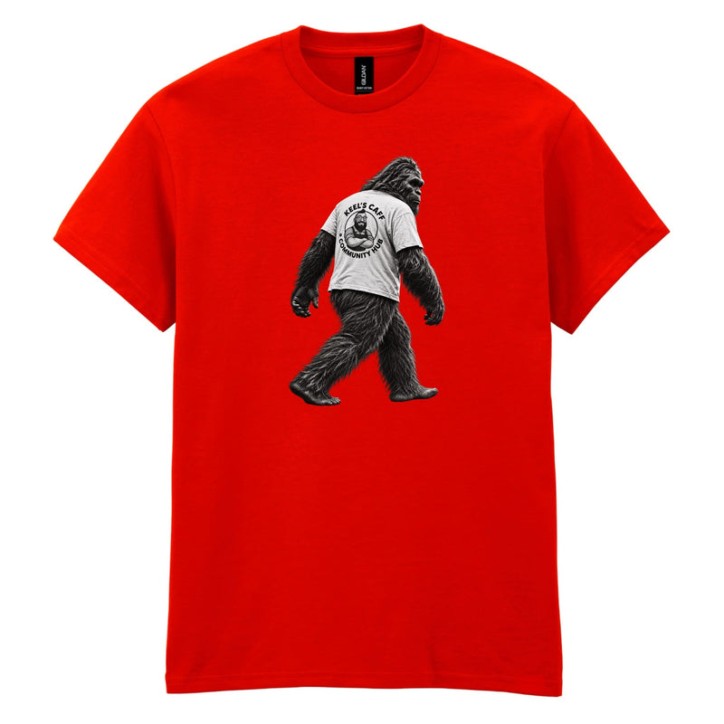 Keel's Caff - Big Foot Cotton T-Shirt