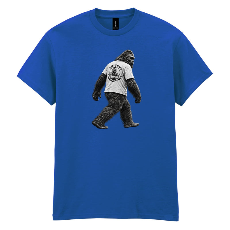 Keel's Caff - Big Foot Cotton T-Shirt