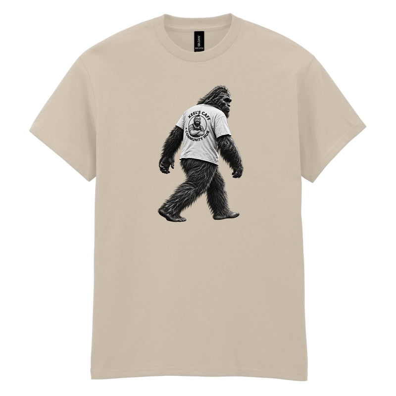 Keel's Caff - Big Foot Cotton T-Shirt