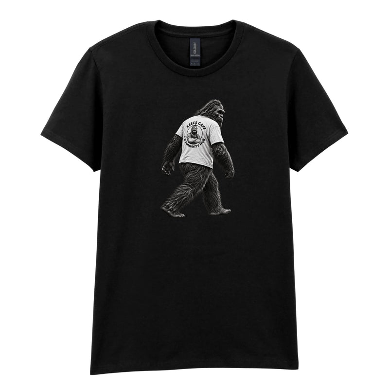 Keel's Caff - Big Foot Womens T-Shirt